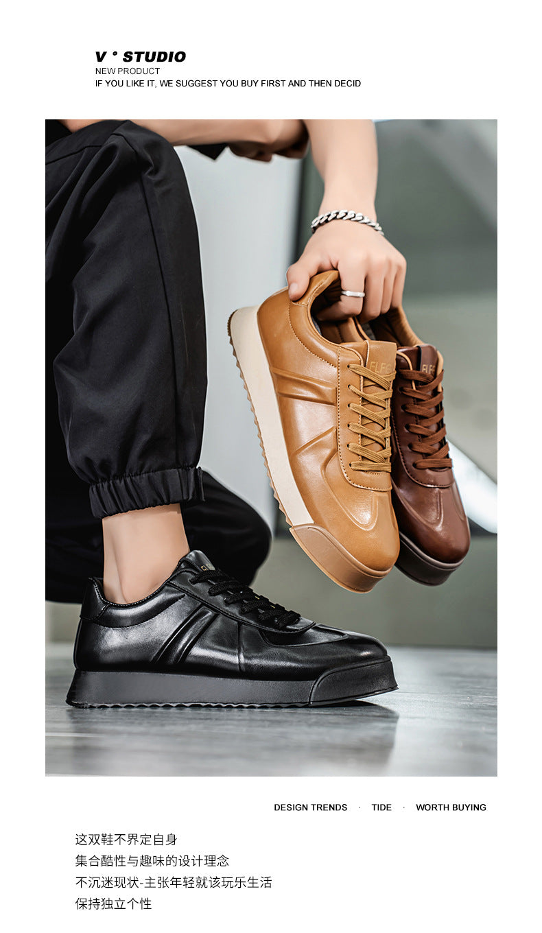 Men's Leather Outdoor Casual Shoes