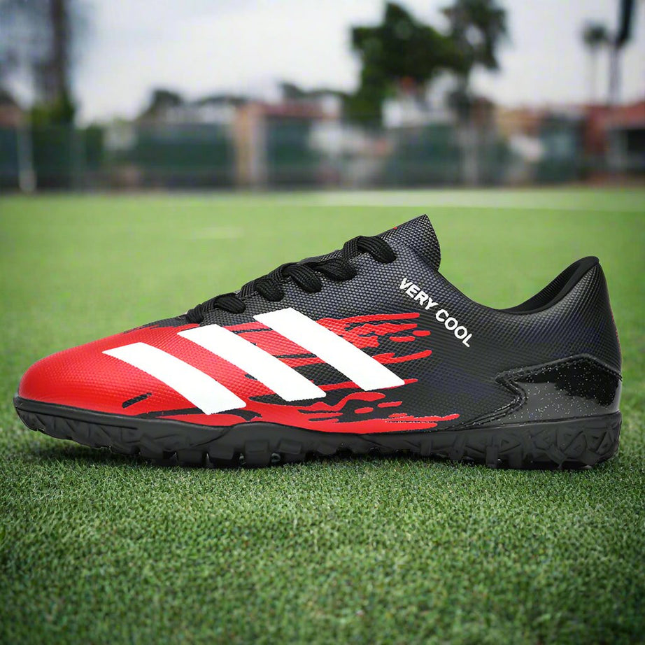 Men's PU/PVC Low-Top Football Turf Sports Shoes