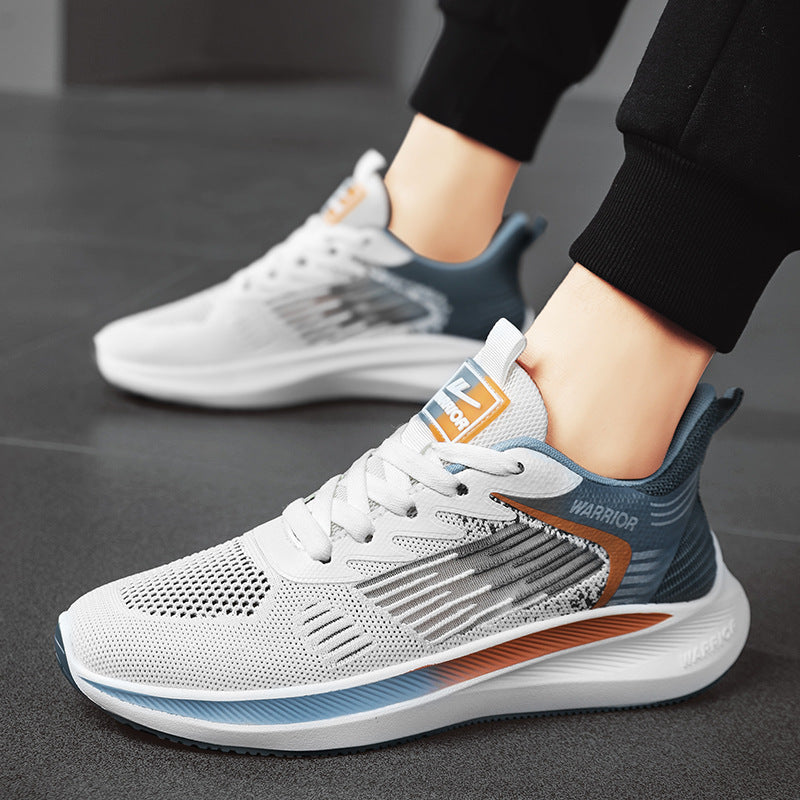 Men's Breathable Fly-Woven Trendy Running Shoes