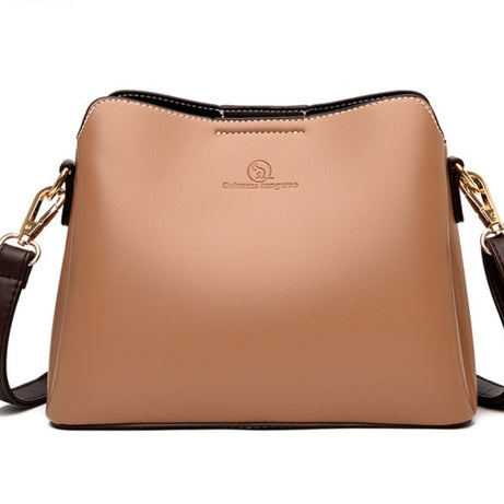 Women's Leather High-End Bucket Bags