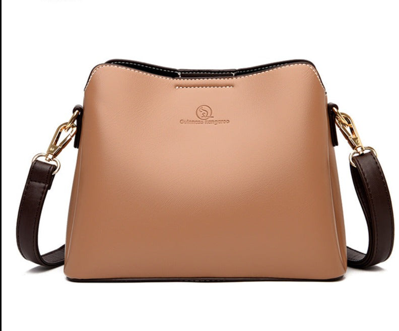 Women's Leather High-End Bucket Bags