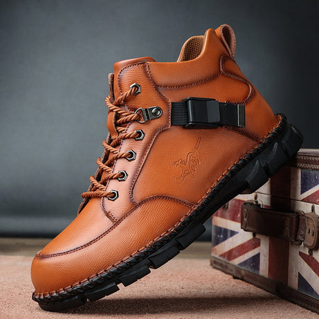 Men's Leather Trend Outdoor Martin Boots