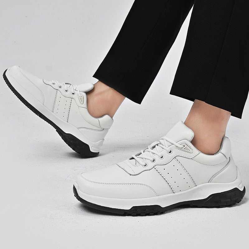 Men's Leather Versatile Trendy Casual Shoes