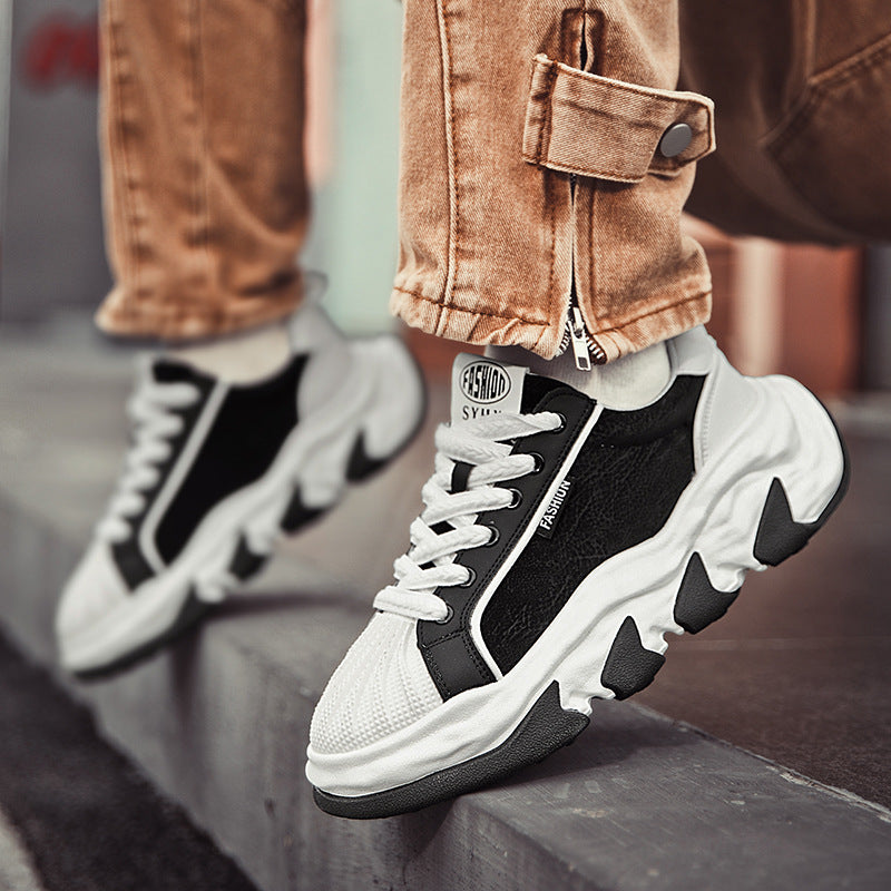 Men's Thick-Sole Breathable Fashion Running Shoes