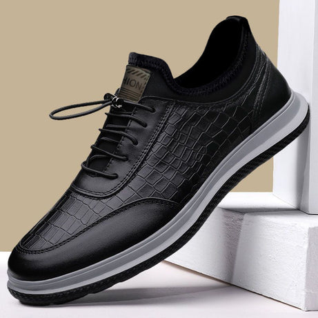 Men's Leather British Fashion Casual Shoes (In Stock)