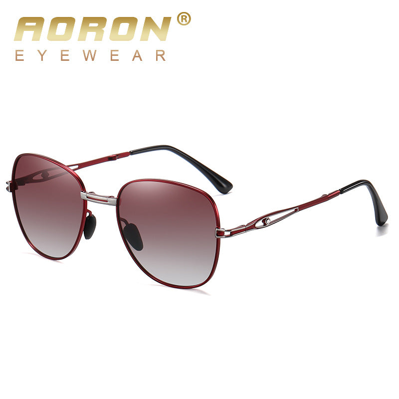 Men's Folding Color-changing Sunglasses