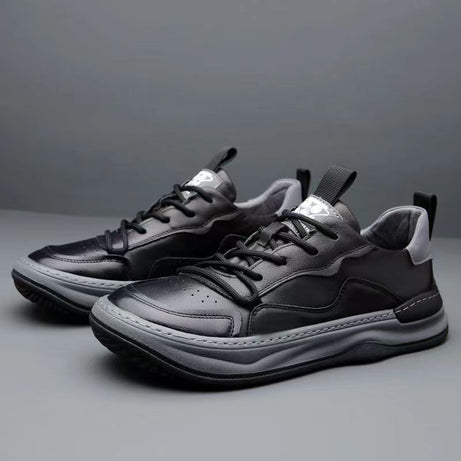 Men's Leather Versatile Casual Shoes