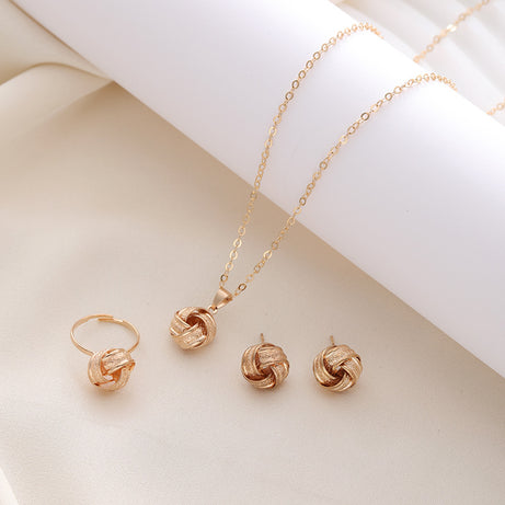 Women's Hot-Selling Necklace & Earrings ring