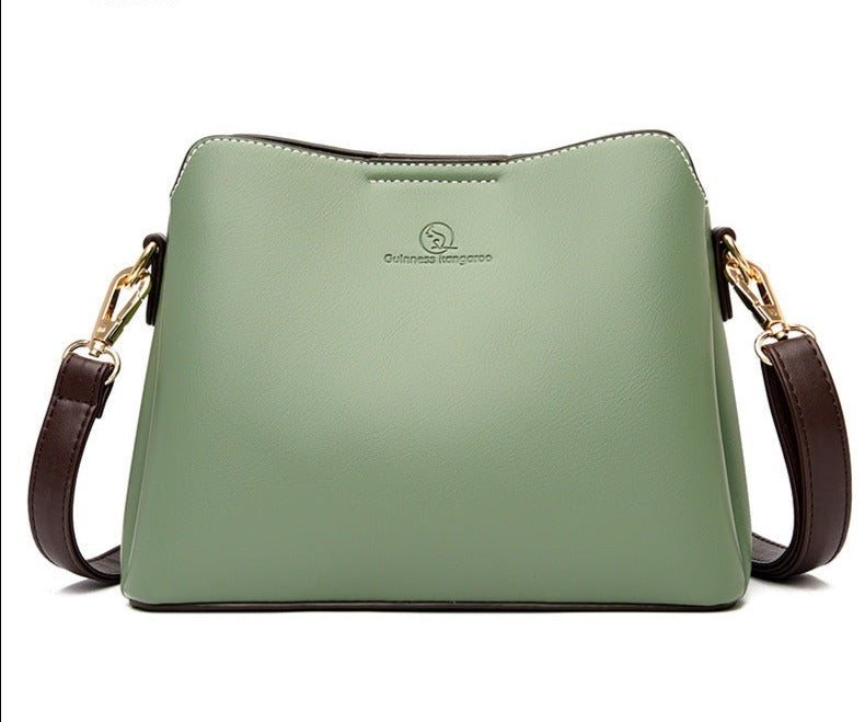 Women's Leather High-End Bucket Bags