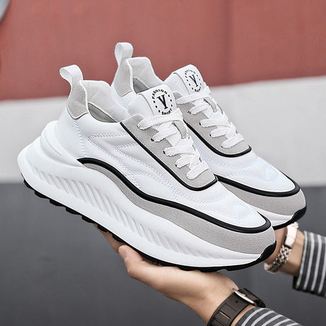 Men's Leather Fashion Outdoor Running Shoes