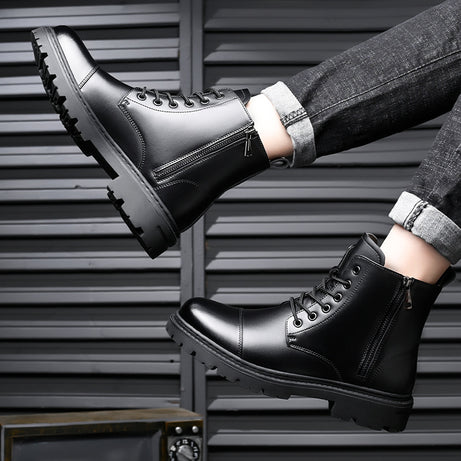 Men's Leather Martin Boots