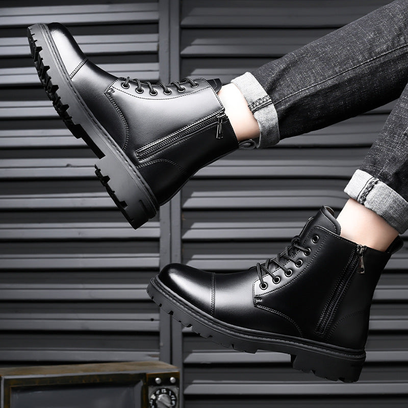 Men's Leather Martin Boots