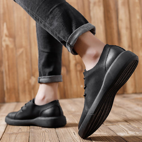 Men's Leather Fashion Trend Outdoor Shoes