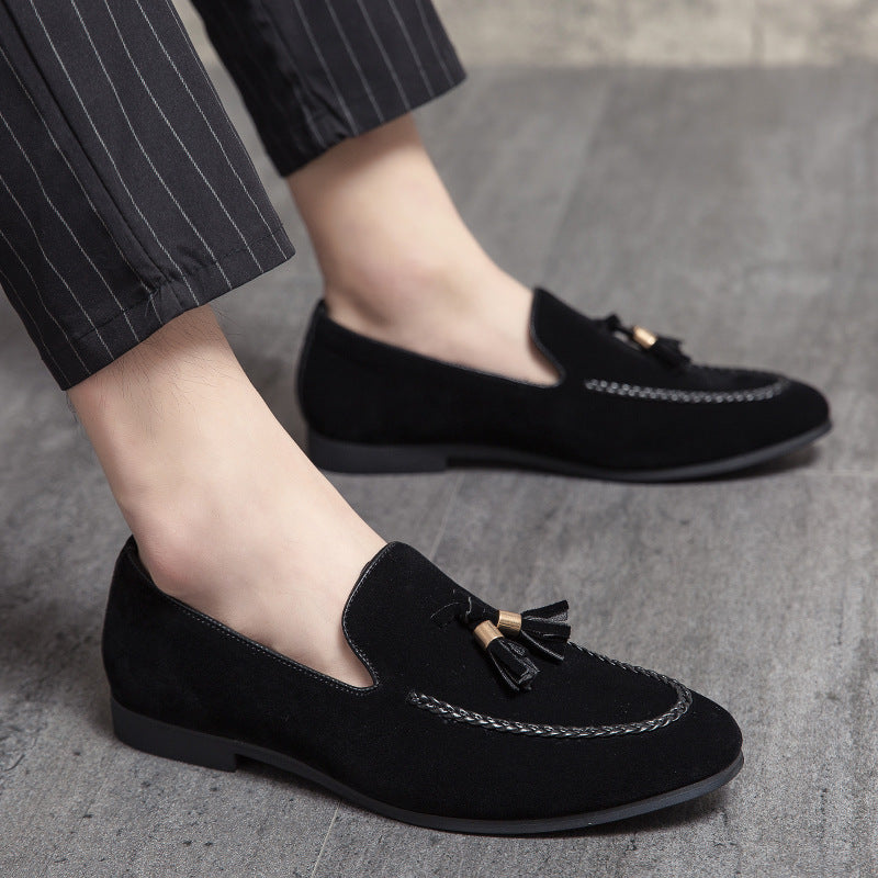 Men's Leather Penny Loafers Outdoor Fashion Shoes