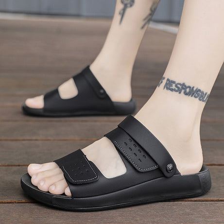 Men's Leather Trendy Casual Sandals