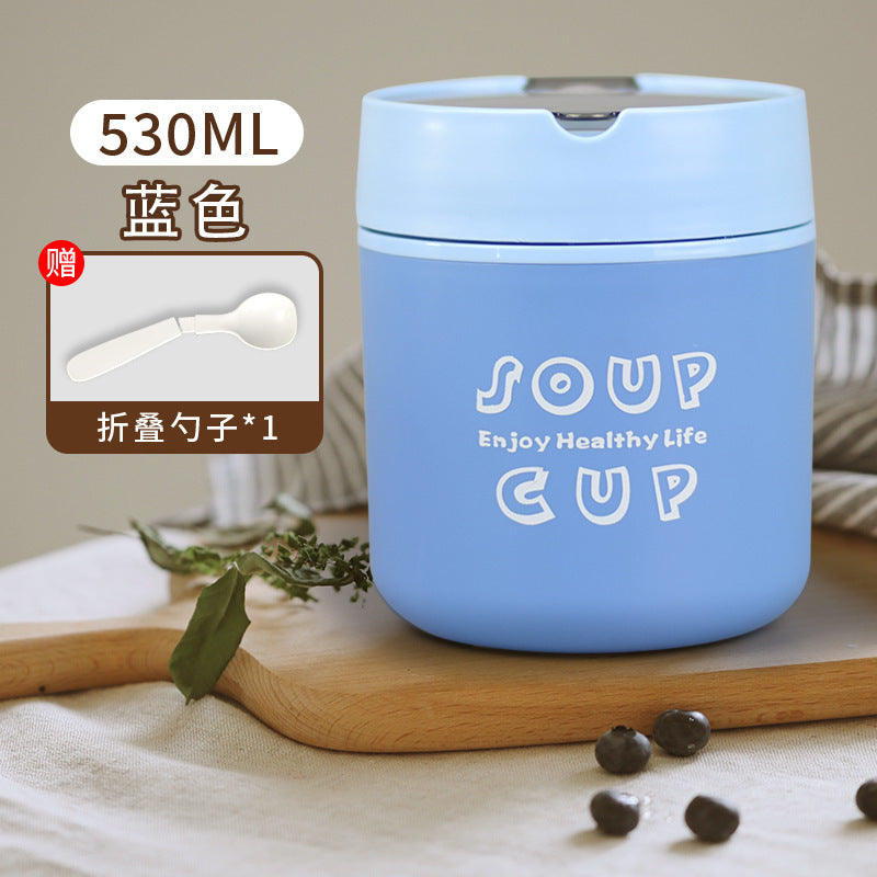Stainless Steel Breakfast Cup Ins Wind Soup