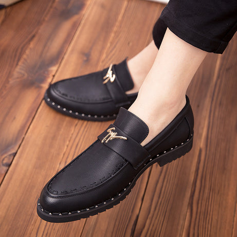 Men's Leather Loafers Outdoor Fashion Shoes