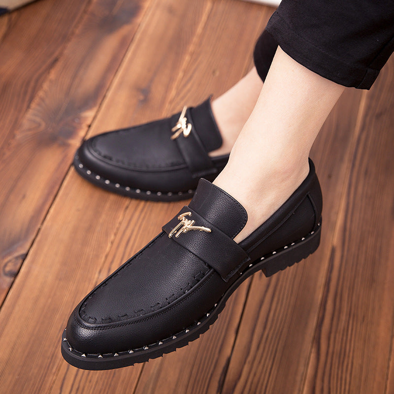 Men's Leather Loafers Outdoor Fashion Shoes