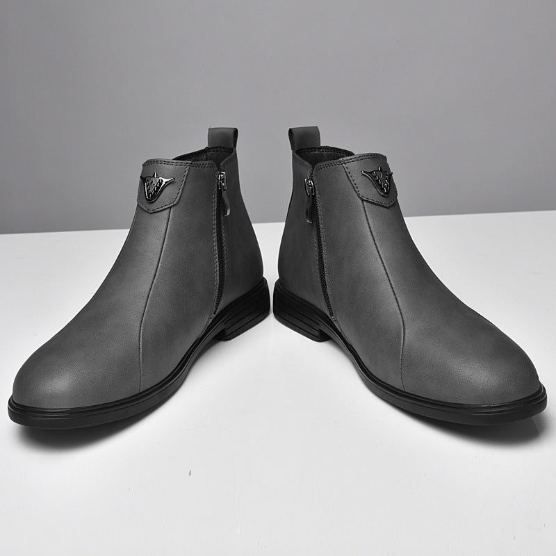 Men's Leather Fashion Chelsea Boots