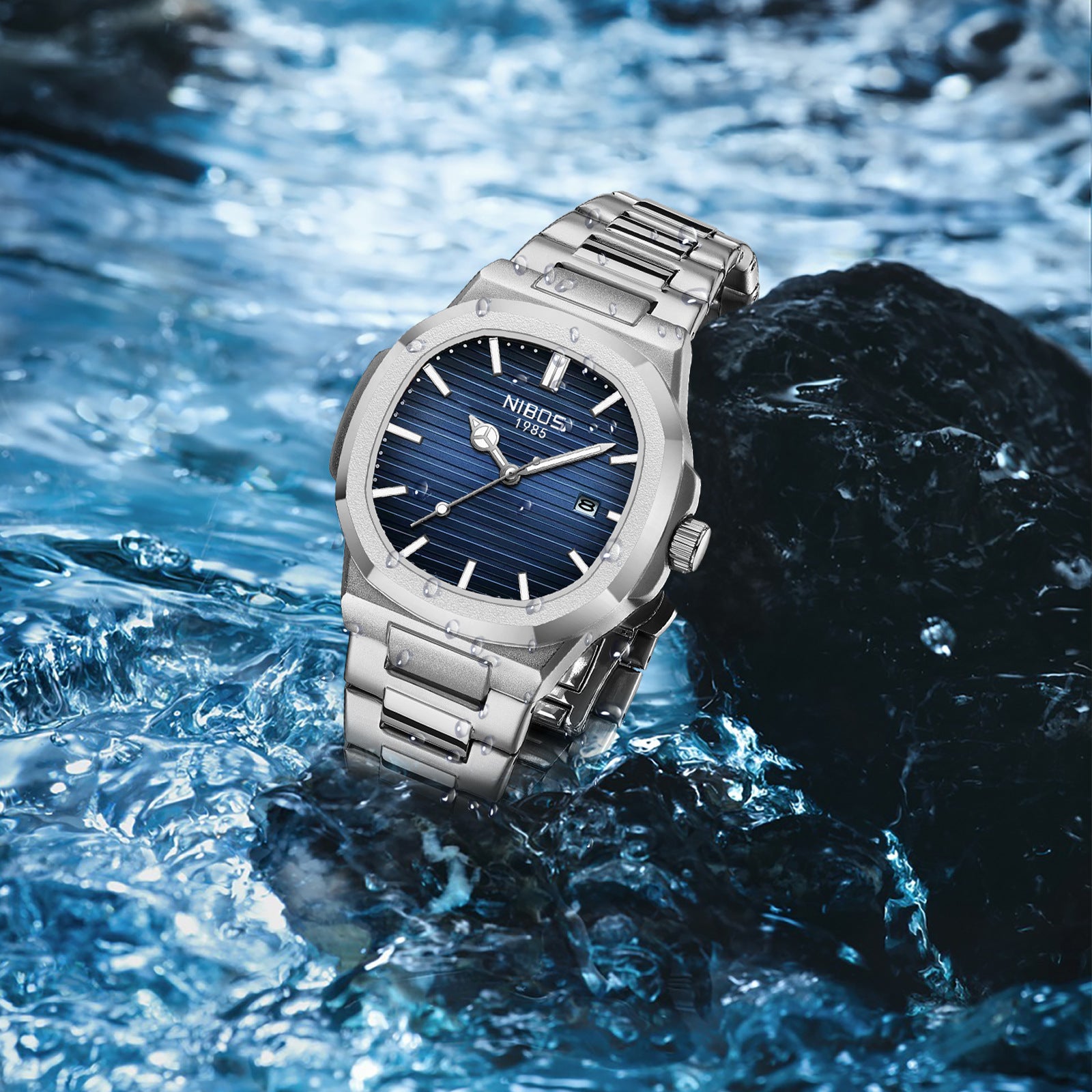 Men's Business Luminous Waterproof Watch