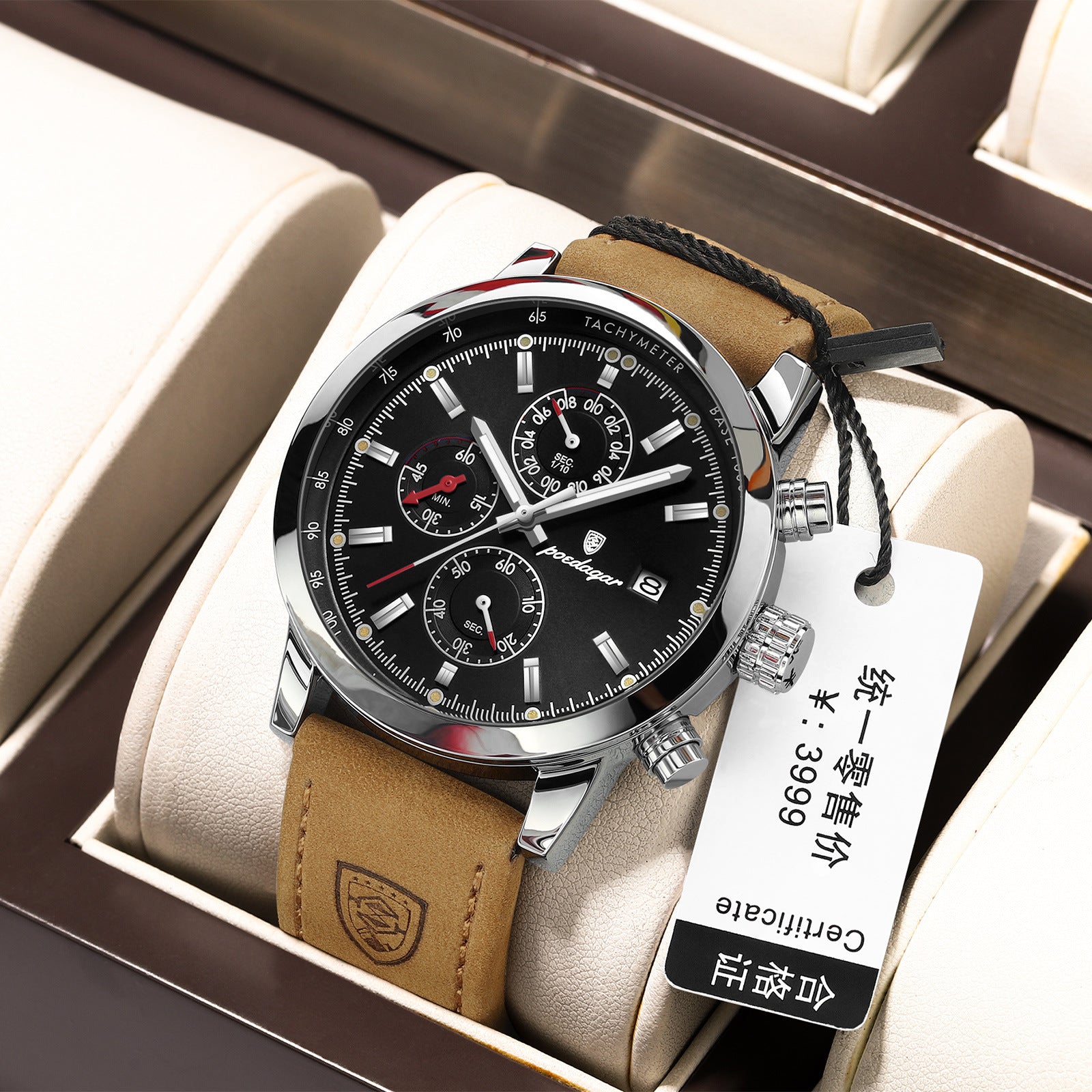 Men's Multi-functional Quartz Watch