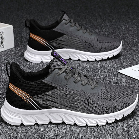 Men's Fashion Trend Lace-up Running Shoes