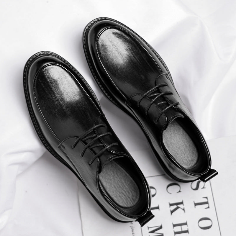 Men's Leather British Style Casual Shoes