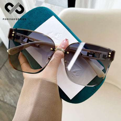 Women's Borderless Elegant UV Sunglasses