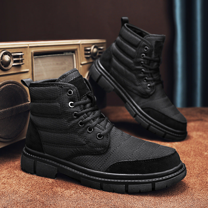 Men's Fashion Trend Outdoor Cotton Shoes