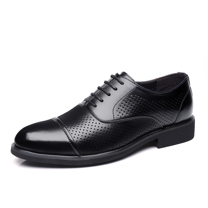 Men's Leather British Casual Trendy Shoes