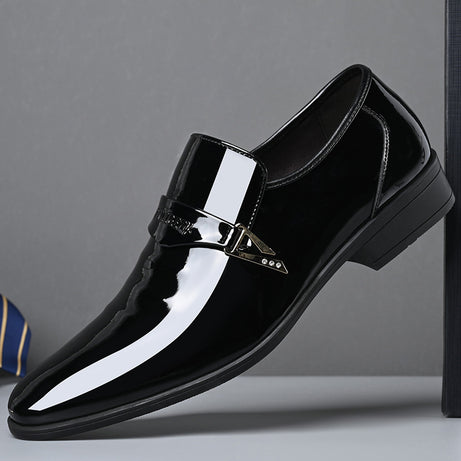 Men's Leather Versatile British Style Shoes