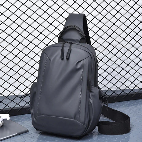 Men's Multi-Compartment Fashion Casual Chest Bag