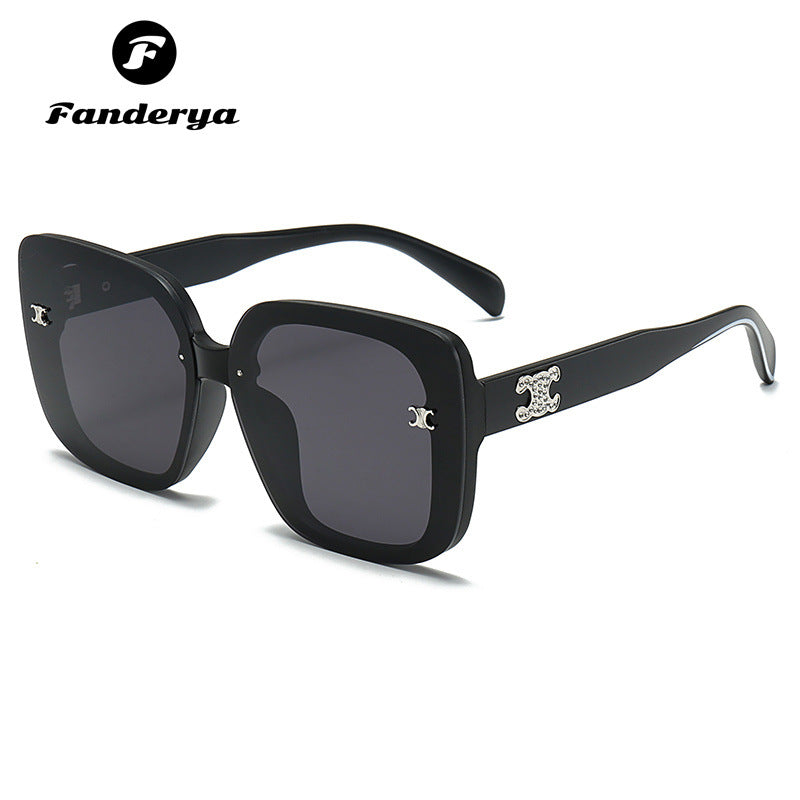 Women's Large Frame UV-proof Sunglasses