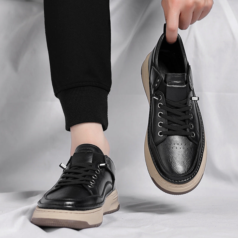 Men's Fashion Trendy Leather Casual Shoes