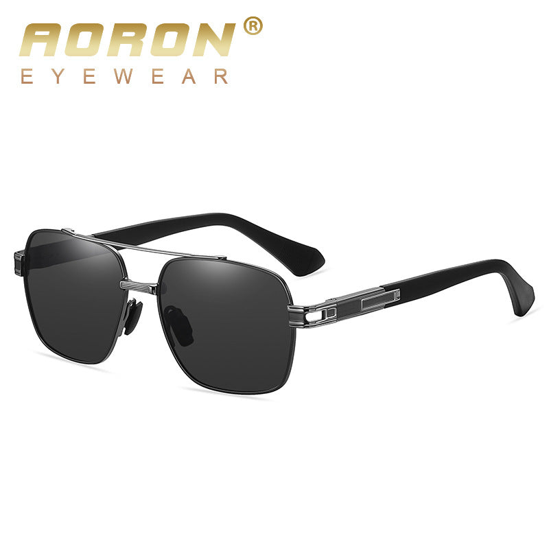 Men's Polarized Retro Metal UV-proof Sunglasses