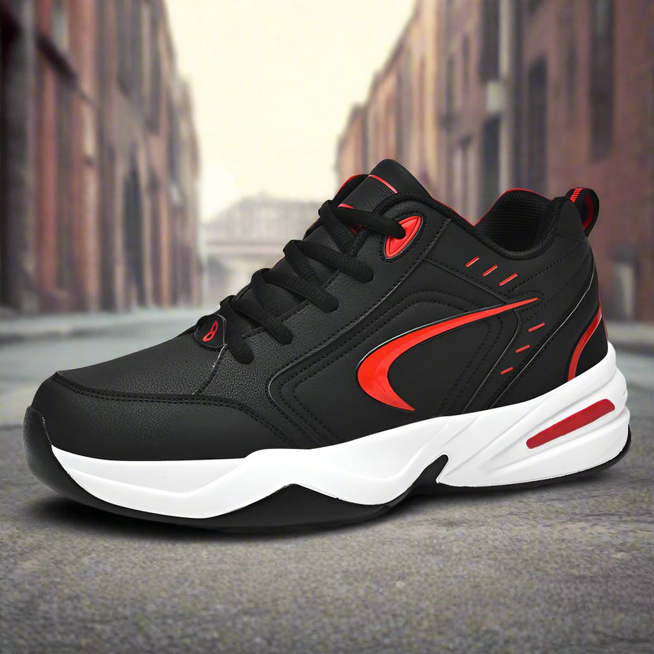 Men's Microfiber Leather Running Shoes (In Stock)