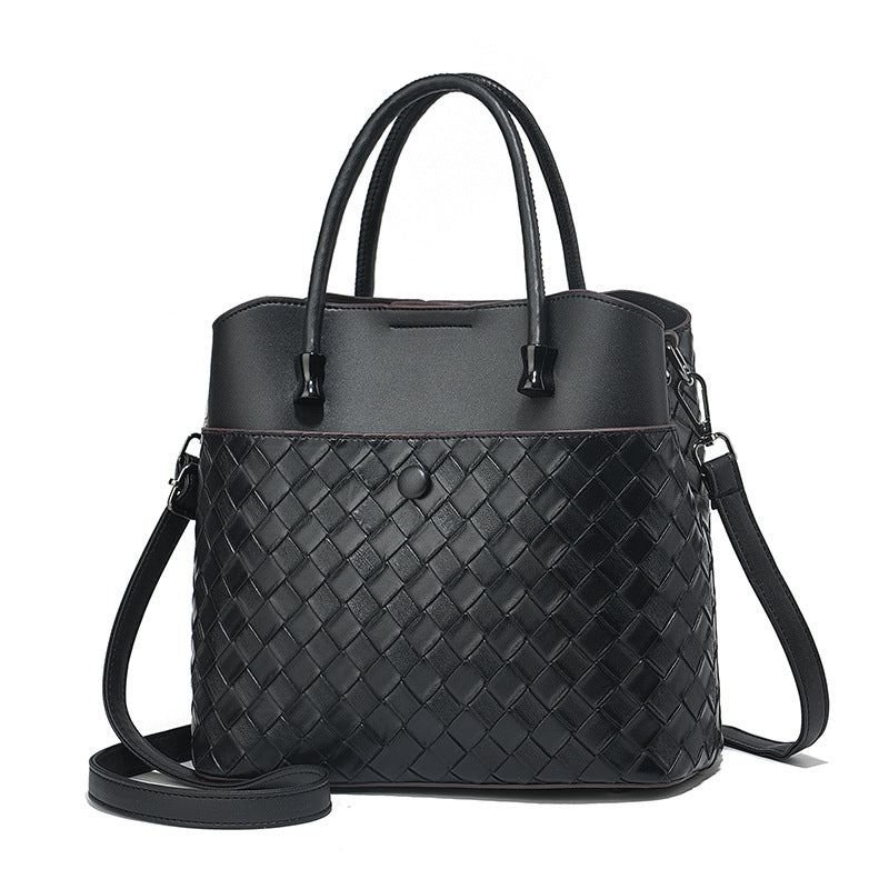 Women's Large-Capacity Handbag Soft Leather Bag