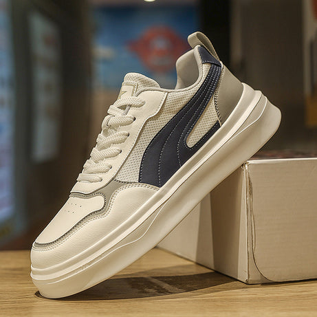 Men's Lightweight Casual White Sneakers