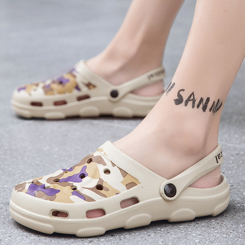 Men's Breathable Camouflage Outdoor Sandals