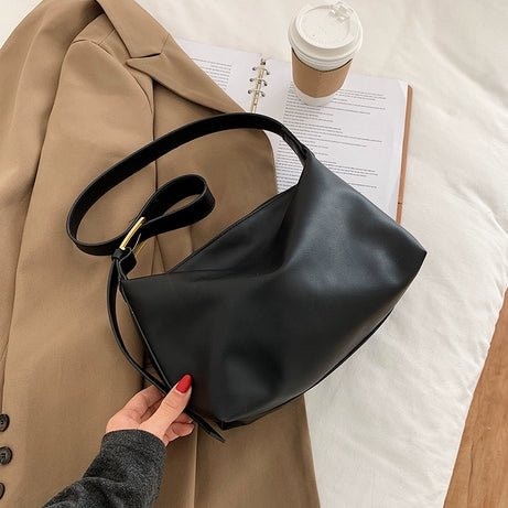 Women's Leather Trendy Shoulder Bag