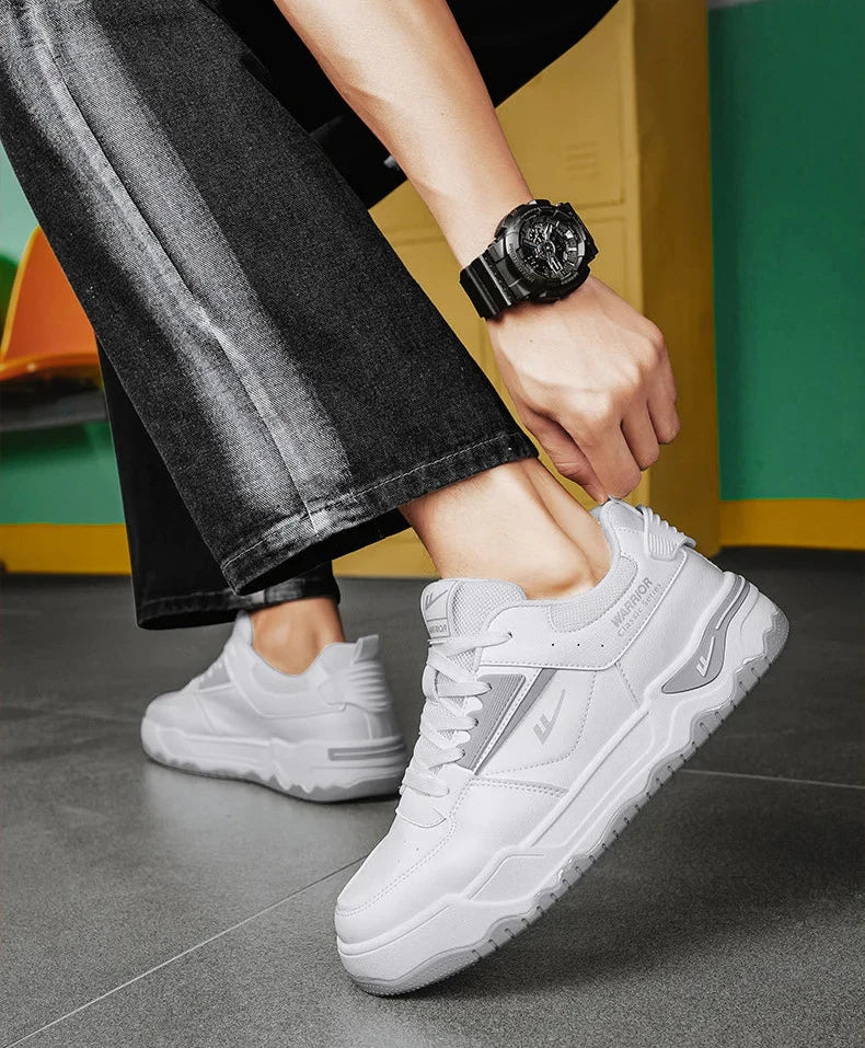 Men's Microfiber Leather Trendy Casual Shoes