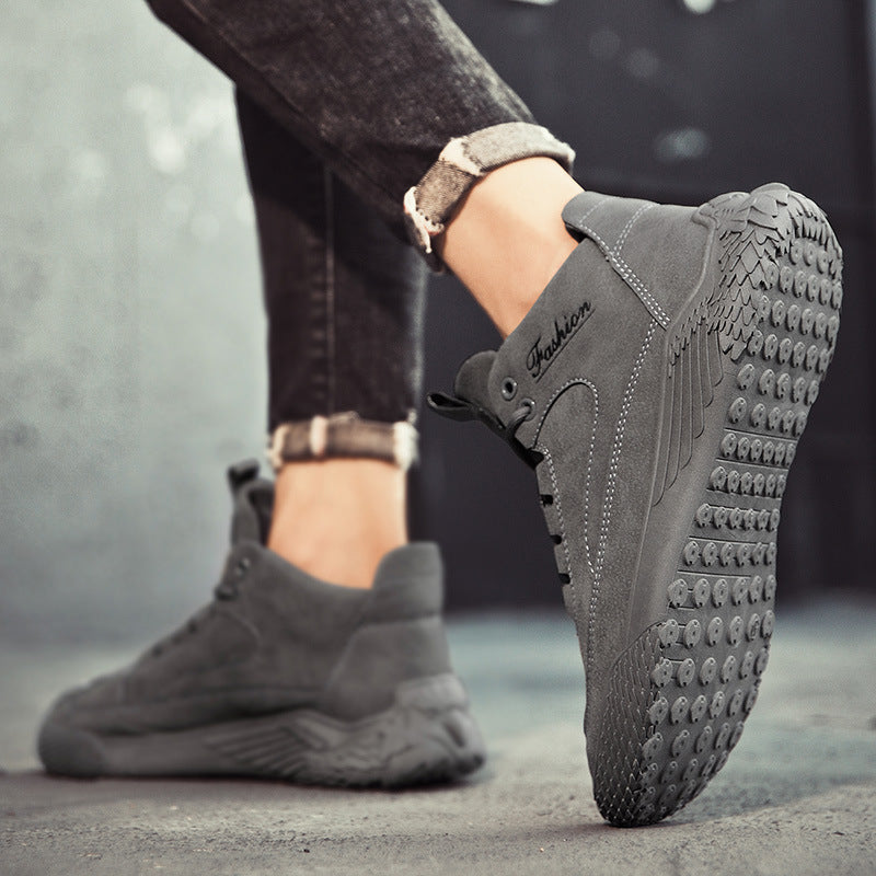 Men's Autumn and Winter New Platform Shoes