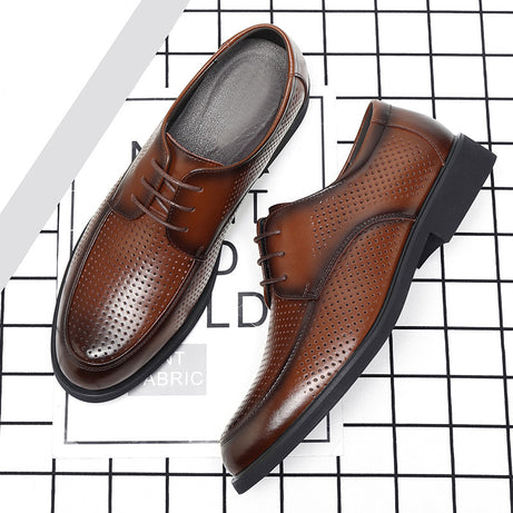 Men's Leather Business Formal Shoes (In Stock)