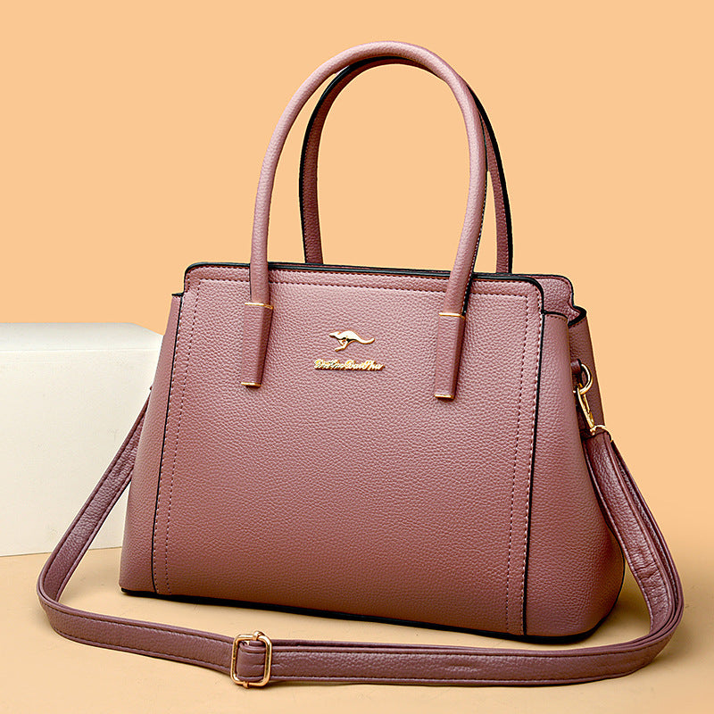 Women's Leather Trendy Hand & Shoulder Bag (In Stock)