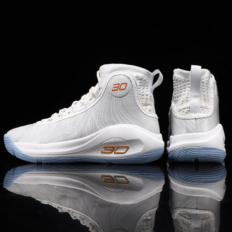 Men's Breathable High-Top Basketball Sports Sneakers (In Stock)