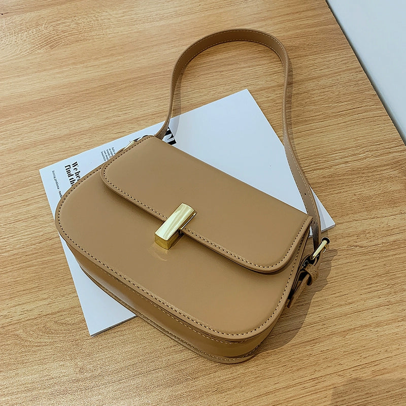 Women's Leather Trendy Shoulder Bag