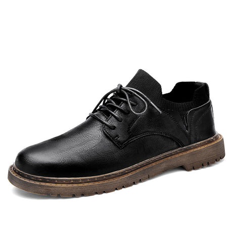 Men's Leather Fashion Trend Casual Shoes