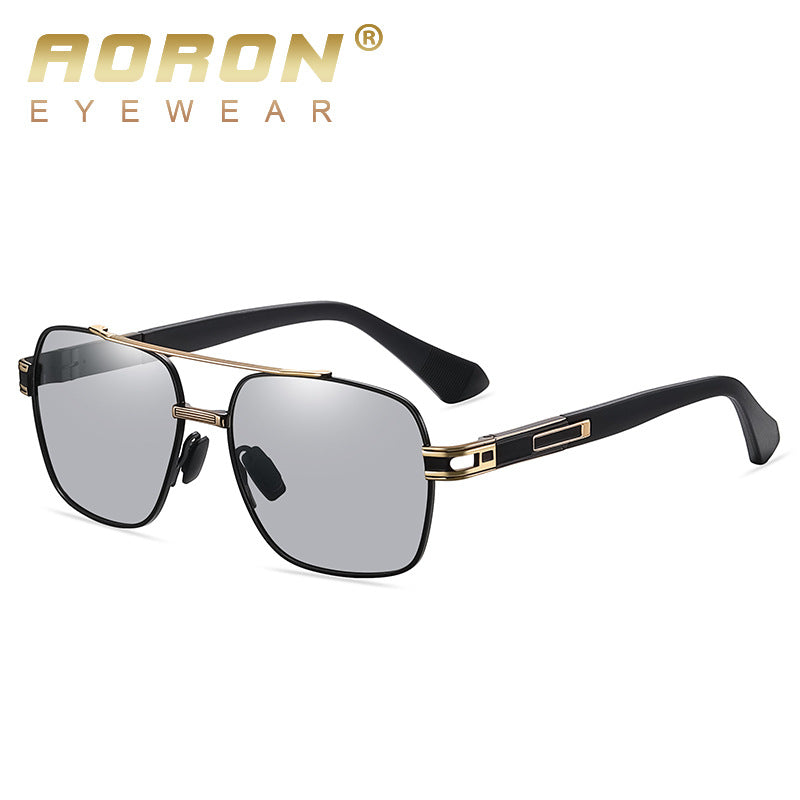 Men's Polarized Retro Metal UV-proof Sunglasses