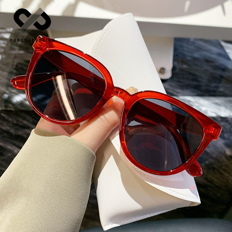Women's Fashion Face and Thin UV-proof Sunglasses