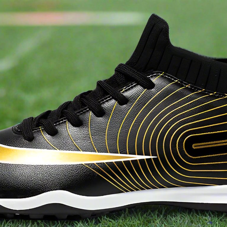 Men's TPU Fly-Knitting Football Turf Sports Shoes